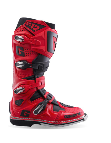 GAERNE SG-12 SOLID RED KROSINIAI/ENDURO MOTO BATAI