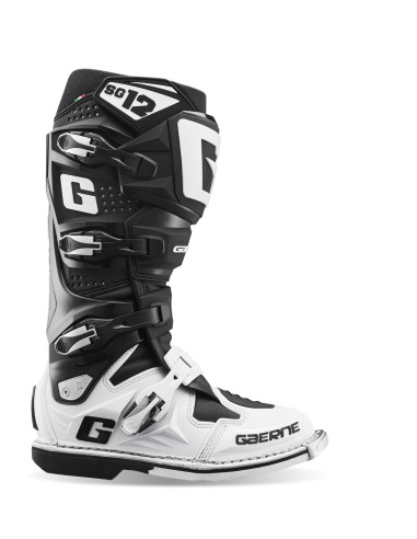 GAERNE SG-12 BLACK/WHITE KROSINIAI/ENDURO MOTO BATAI