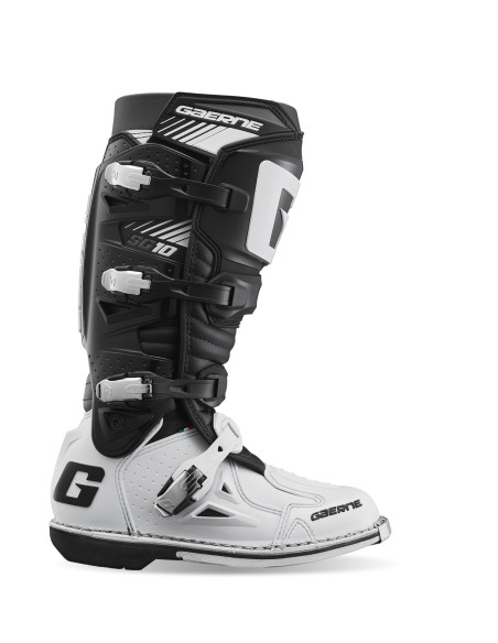 GAERNE SG-10 BLACK/WHITE KROSINIAI/ENDURO MOTO BATAI