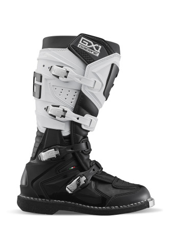 GAERNE GX-1 EVO BLACK/WHITE CROSS/ENDURO MOTO BOOTS