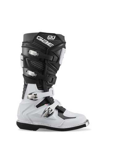 GAERNE GXJ BLACK/WHITE KROSINIAI/ENDURO MOTO BATAI