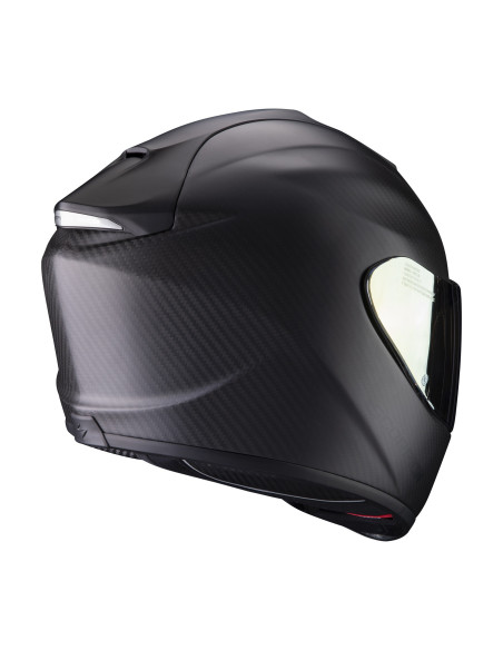 SCORPION EXO-1400 AIR CARBON MATT BLACK SPORTINIS/UŽDARAS MOTO ŠALMAS