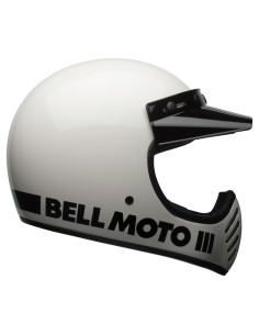 BELL MOTO3 CLASSIC WHITE