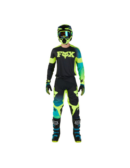FOX YOUTH 360 STREAK YELLOW KROSINĖS MOTO KELNĖS