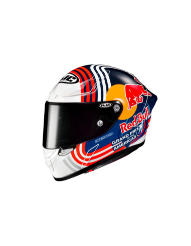 HJC RPHA 1 RED BULL AUSTIN GP/MC21 SPORTINIS/UŽDARAS MOTO ŠALMAS