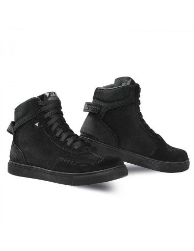 SHIMA SX-2 EVO BLACK WOMEN'S SHORT MOTO BOOTS