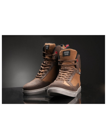 SHIMA SX-2 BROWN TRUMPI MOTO BATAI