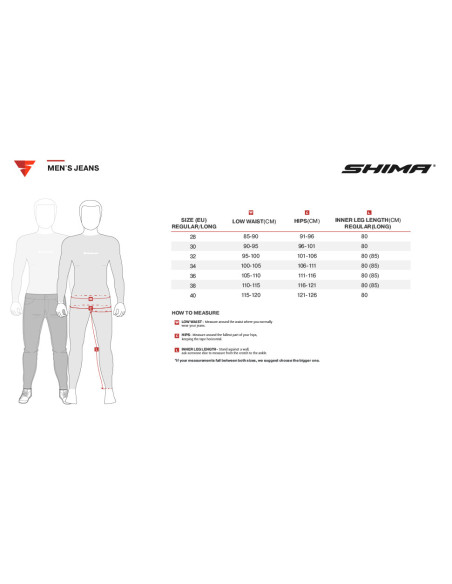 SHIMA GIRO 2.0 URBAN BLACK MOTO TROUSERS