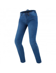 SHIMA METRO BLUE MOTO TROUSERS