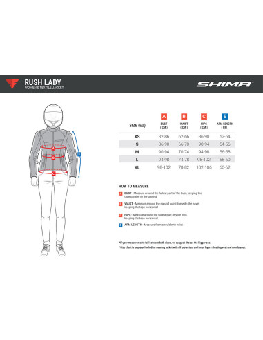 SHIMA RUSH BLACK/PINK TEKSTILINĖ MOTERIŠKA MOTO STRIUKĖ