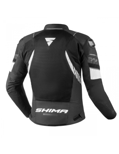 SHIMA ЛЕТНЯЯ МОТОКУРТКА MESH PRO 2.0 BLACK/WHITE