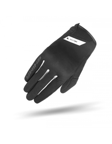 SHIMA ONE EVO BLACK/WHITE MOTO GLOVES