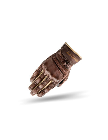 SHIMA AVIATOR BROWN/BEIGE MOTO GLOVES