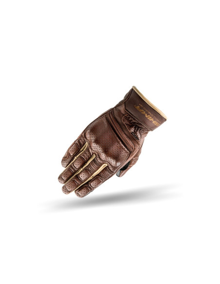 SHIMA AVIATOR BROWN/BEIGE MOTO PIRŠTINĖS