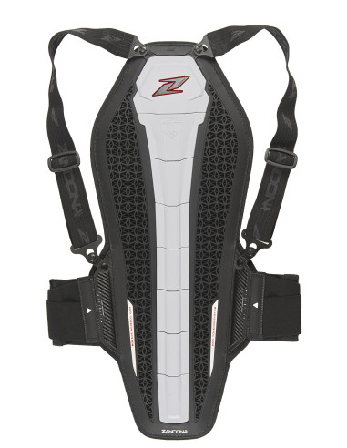 ZANDONA HYBRID BACK PRO WHITE BACK MOTO PROTECTION