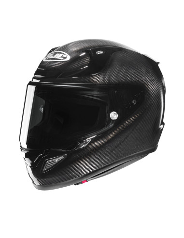 HJC RPHA 12 CARBON BLACK SPORTINIS/UŽDARAS MOTO ŠALMAS