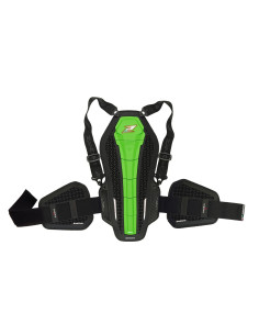 ZANDONA HYBRID BACK PRO RS GREEN NUGAROS MOTO APSAUGA