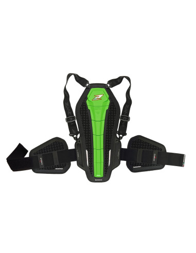 ZANDONA HYBRID BACK PRO RS GREEN NUGAROS MOTO APSAUGA