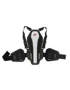 ZANDONA HYBRID BACK PRO RS WHITE NUGAROS MOTO APSAUGA