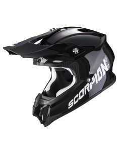 SCORPION VX-16 EVO AIR BLACK KROSINIS MOTO ŠALMAS