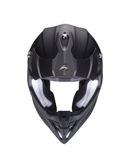 SCORPION VX-16 EVO AIR MATT BLACK KROSINIS MOTO ŠALMAS