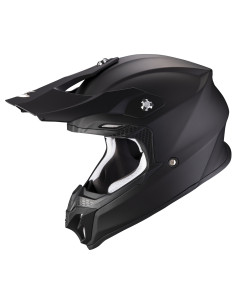 SCORPION VX-16 EVO AIR MATT BLACK CROSS MOTO HELMET