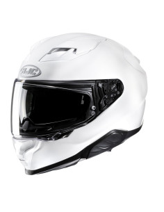 HJC F71 PEARL WHITE SPORTS/INDOOR MOTORCYCLE HELMET