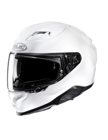HJC F71 PEARL WHITE SPORTS/INDOOR MOTORCYCLE HELMET