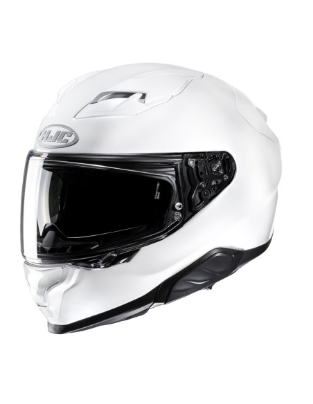 HJC F71 PEARL WHITE SPORTINIS/UŽDARAS MOTO ŠALMAS