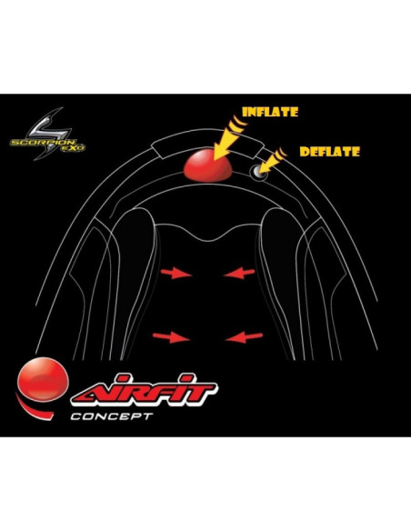 SCORPION VX-16 EVO AIR WHITE KROSINIS MOTO ŠALMAS