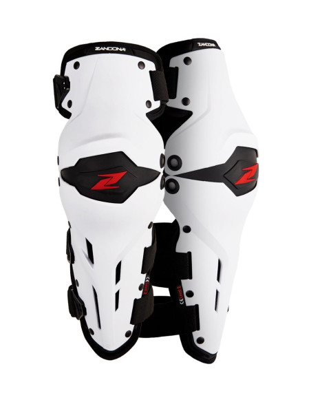 ZANDONA X-TREME WHITE/BLACK KNEE PROTECTION