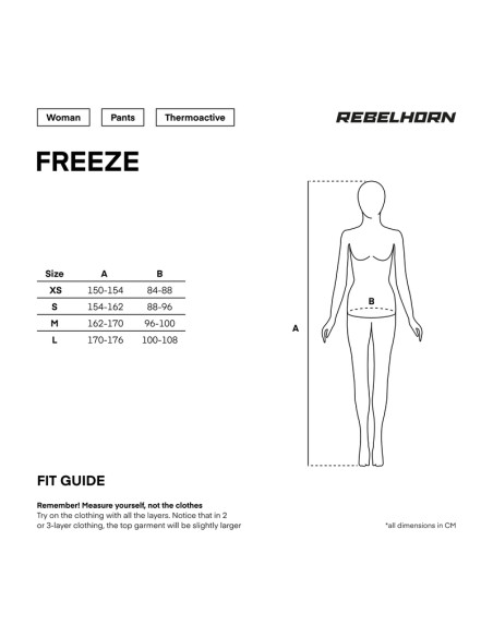 REBELHORN FREEZE II WOMEN'S THERMAL TROUSERS