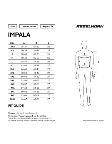 REBELHORN ЧЕРНАЯ КОЖАНАЯ МОТОКУРТКА IMPALA