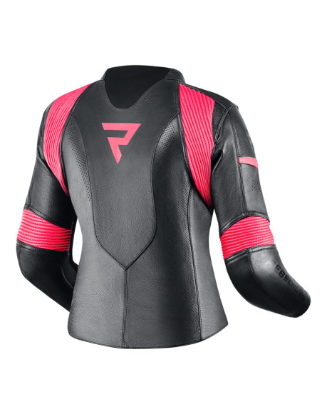 REBELHORN REBEL PINK MOTERIŠKA ODINĖ MOTO STRIUKĖ