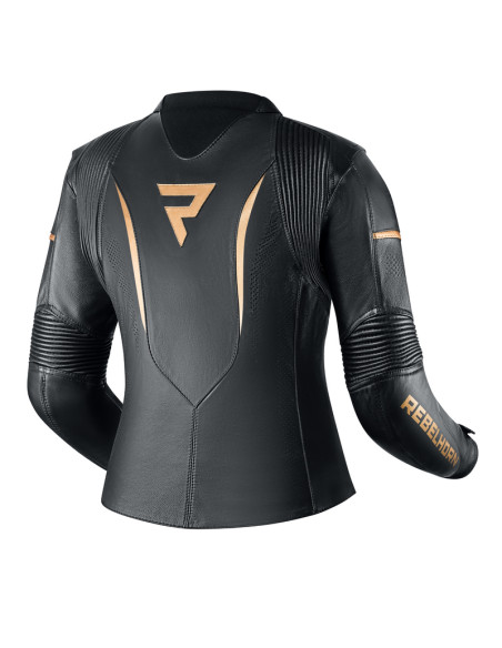 REBELHORN REBEL GOLD MOTERIŠKA ODINĖ MOTO STRIUKĖ
