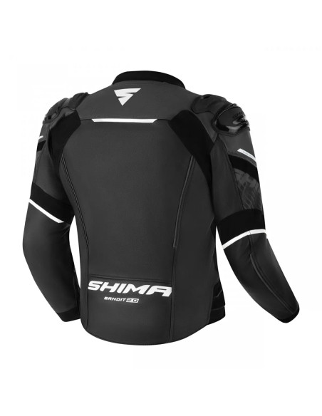 SHIMA BANDIT 2.0 BLACK ODINĖ MOTO STRIUKĖ