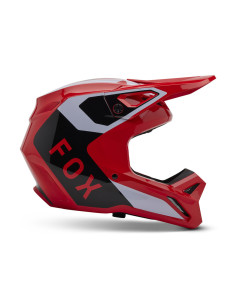 FOX V1 ATLAS RED KROSINIS MOTO ŠALMAS