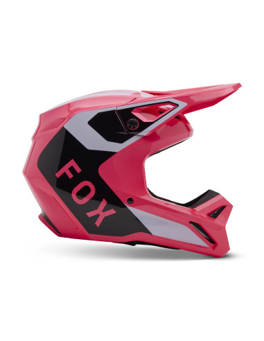 FOX V1 LEAN PINK KROSINIS MOTO ŠALMAS