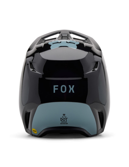 FOX V1 TAUNT BLACK KROSINIS MOTO ŠALMAS