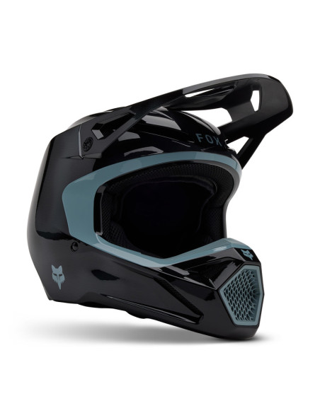 FOX V1 TAUNT BLACK KROSINIS MOTO ŠALMAS