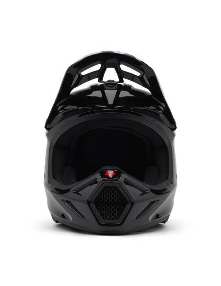 FOX V3 SEVENTY4 BLACK KROSINIS MOTO ŠALMAS