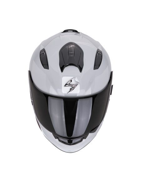 SCORPION EXO-491 CODE GREY/RED SPORTINIS/UŽDARAS MOTO ŠALMAS