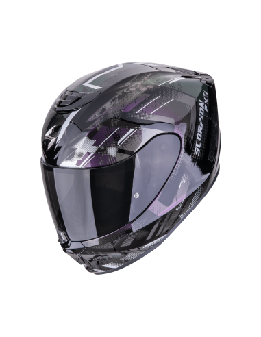 SCORPION EXO-391 CLUTTER BLACK/CHAMELEON СПОРТИВНЫЙ/ЗАКРЫТЫЙ МОТОЦИКЛЕТНЫЙ ШЛЕМ