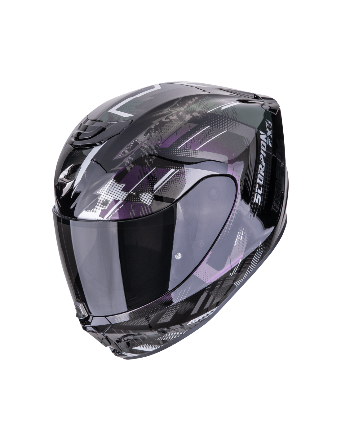 SCORPION EXO-391 CLUTTER BLACK/CHAMELEON SPORTINIS/UŽDARAS MOTO