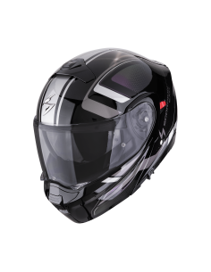 SCORPION EXO-930 EVO ARDENS BLACK/CHAMELEON FLIP-UP MOTO HELMET