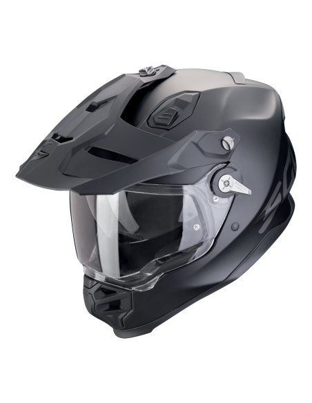 SCORPION ADF-9000 AIR MATT BLACK ADVENTURE MOTO ŠALMAS