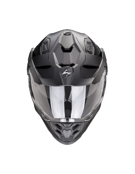 SCORPION ADF-9000 AIR MATT BLACK ADVENTURE MOTO ŠALMAS