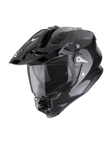 SCORPION ADF-9000 CARBON AIR BLACK ADVENTURE MOTORCYCLE HELMET
