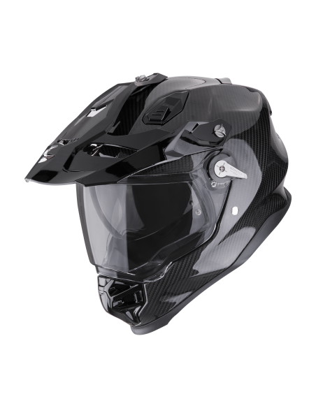 SCORPION ADF-9000 CARBON AIR BLACK ADVENTURE MOTORCYCLE HELMET