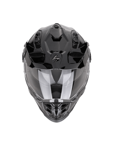 SCORPION ADF-9000 CARBON AIR BLACK ADVENTURE MOTORCYCLE HELMET